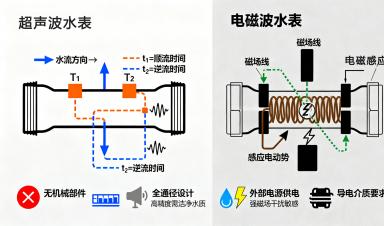 工業(yè)用水計(jì)量新標(biāo)桿：超聲波水表 vs. 電磁水表，誰更勝一籌
